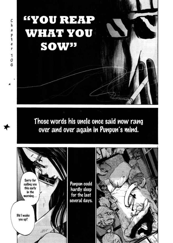 Oyasumi Punpun (Goodnight Punpun) Manga Chapter 106 page 1 - Chapter 106